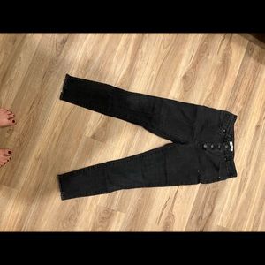 Madewell Curvy High Rise Button Fly Sz 30 Black